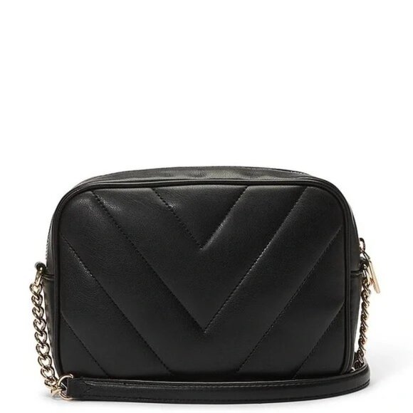 Victoria's Secret Crossbody Camera Bag Black NWTs - Picture 2 of 3